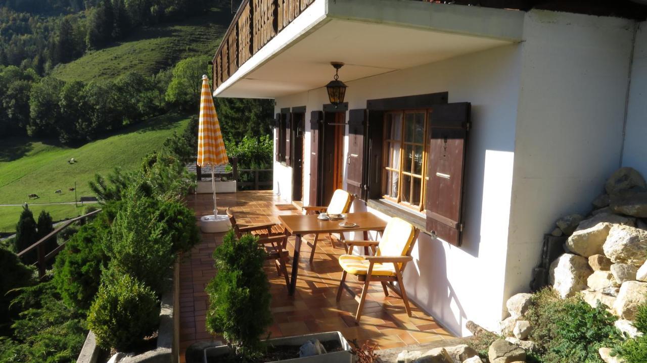 Chalet Erica Apartman Jaun Kültér fotó