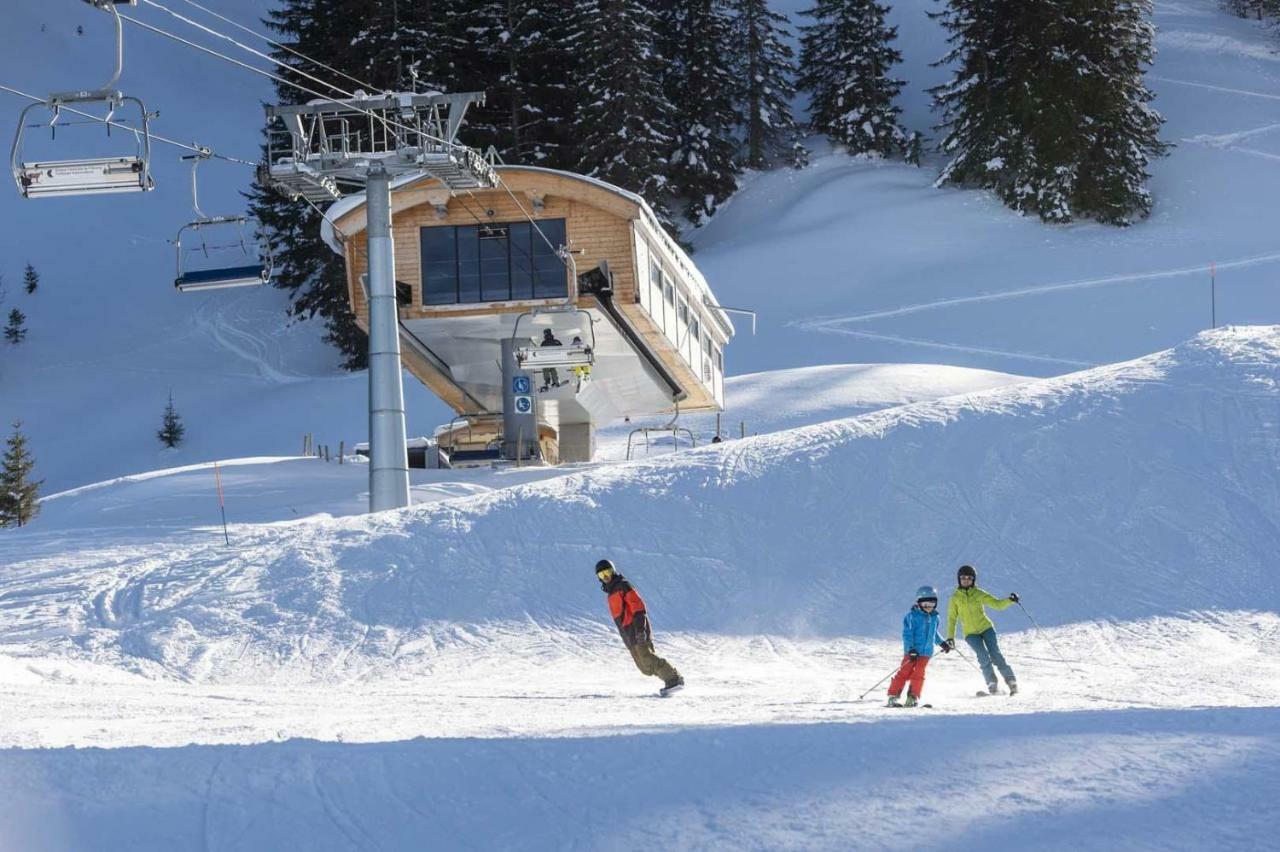 Chalet Erica Apartman Jaun Kültér fotó